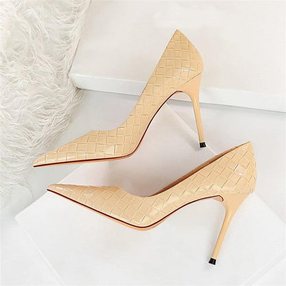 Sapato Feminino De Couro Modelo KIRA - Lojas LA