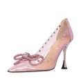 Sapato Feminino Scarpin Transparente Modelo MATTIE - Lojas LA