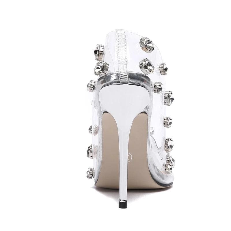 Sapato Feminino Transparente Modelo GLADIADOR - Lojas LA